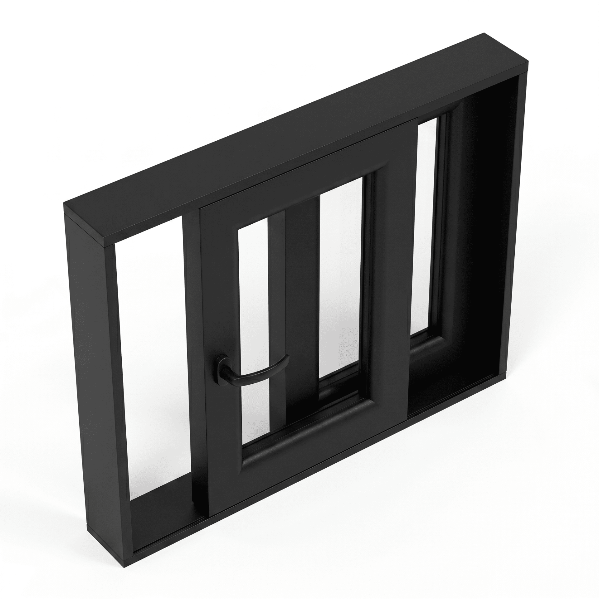 Apertura corredera elevadora PVC acabado Brown Dekor · Marrón