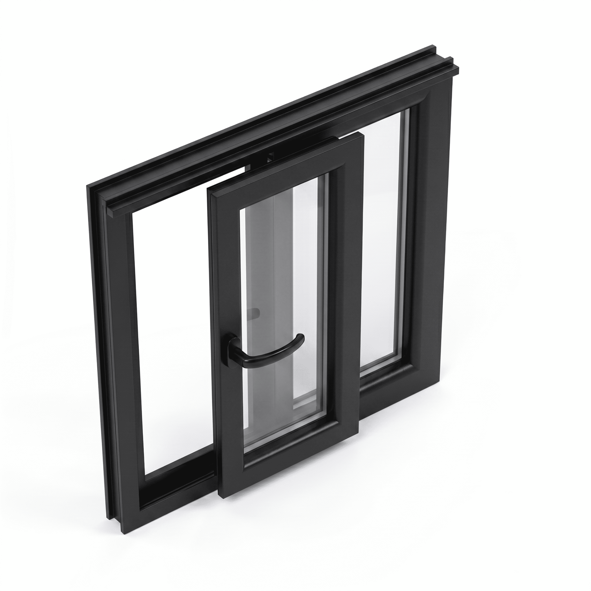 Apertura corredera paralela PVC acabado Brown Dekor · Marrón